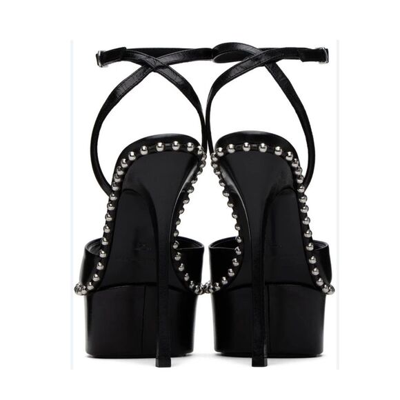 Alexander Wang Nova Ankle Strap 145 Studded Platform High Heel, New, Size 35.5 - Picture 7 of 16